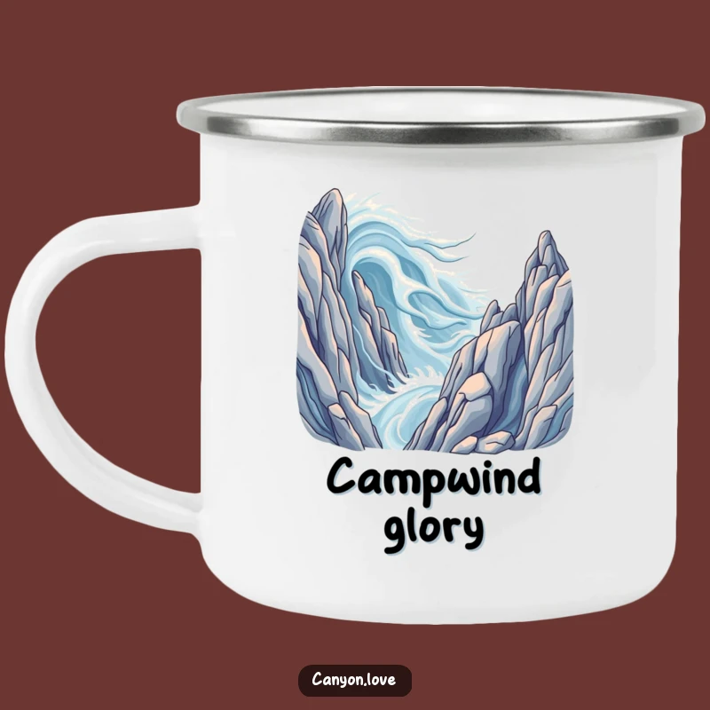 Funny Wind Formations Camping Mug: Adventure in Every Sip, A Hilarious Outdoor Gift