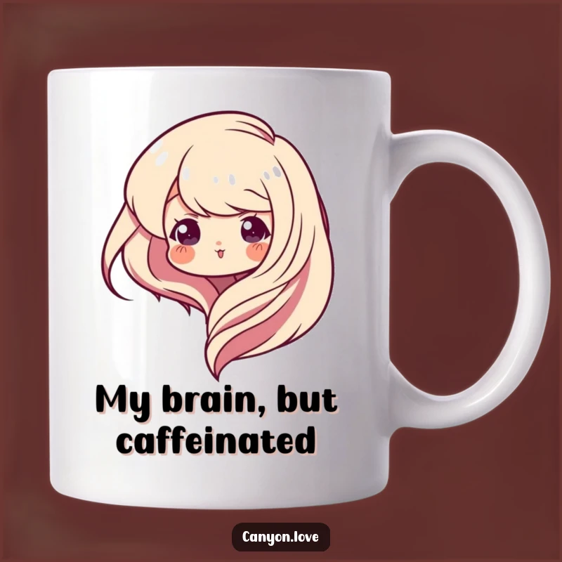 Funny Abstract Art Mug: Smooth Curves vs Sharp Edges, Perfect Geometric Gift