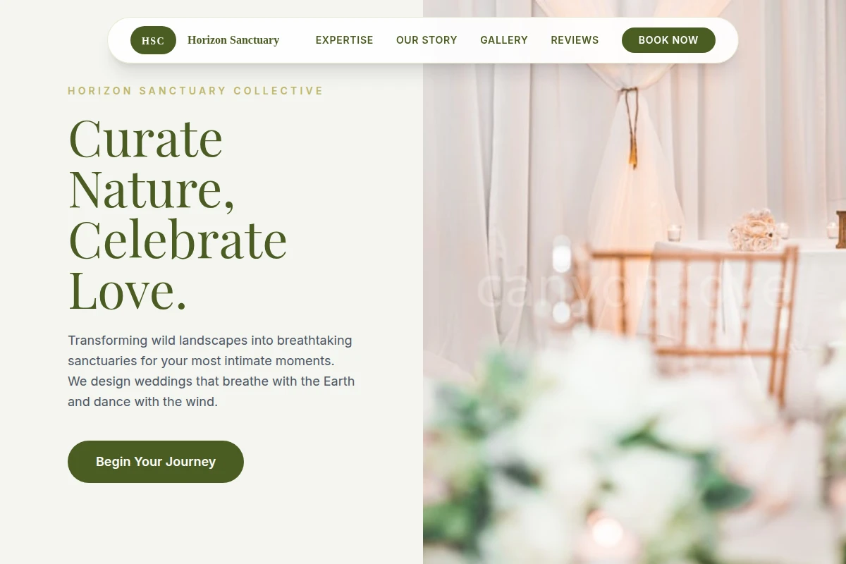 Sanctuary Wedding Planner