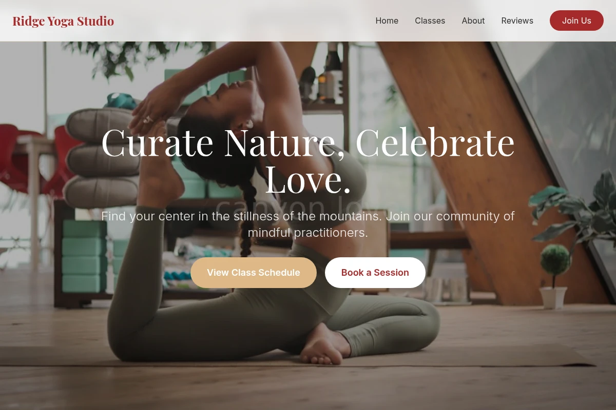Ridge Yoga Studio