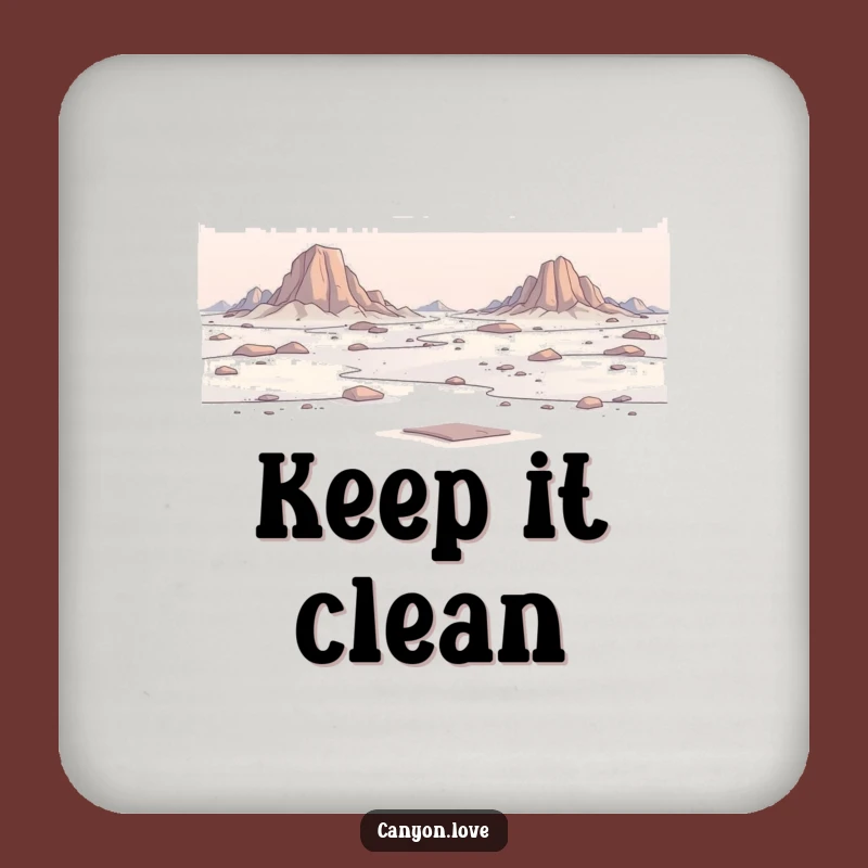 Funny Minimalist Expanse Coasters (Set of 4) - Rocky Decor Gift