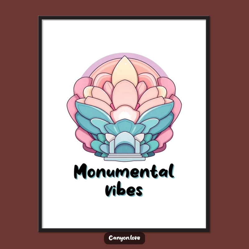 Funny Monumental Scale Poster: Decorate with Epic Art, A Striking Funny Gift