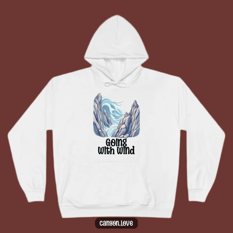 Funny Wind Formations Hoodie: Cozy Up with Nature's Breath, The Ultimate Funny Gift