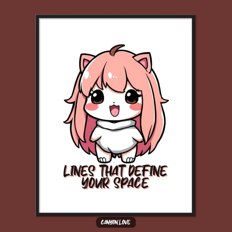 Bold Lines Art Free Printable: Depth & Scale Downloadable Wall Decor