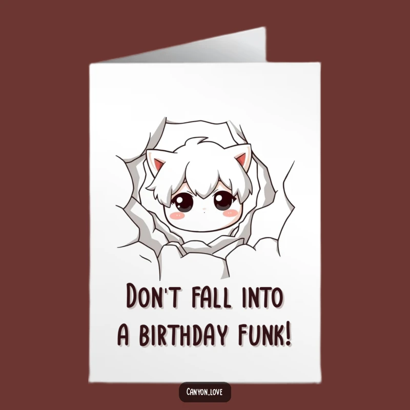 Funny Birthday Card: Free Printable Chasm of Laughter for a Darkly Humorous Celebration!