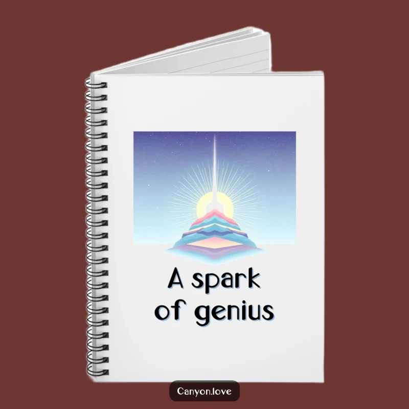 Funny Light Beam Notebook: Layered Strata Journal, Discovery Art Gift