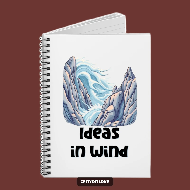 Funny Wind Formations Notebook: Capture Your Ideas, A Creative Funny Gift