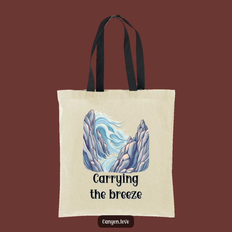 Funny Wind Formations Tote Bag: Carry the Breeze, A Whimsical Funny Gift